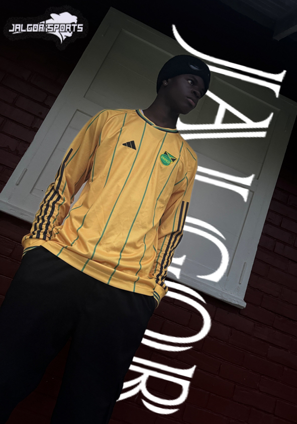 Jamaica 2023/24 Home Soccer Jersey (Fan Version) - Long Sleeve