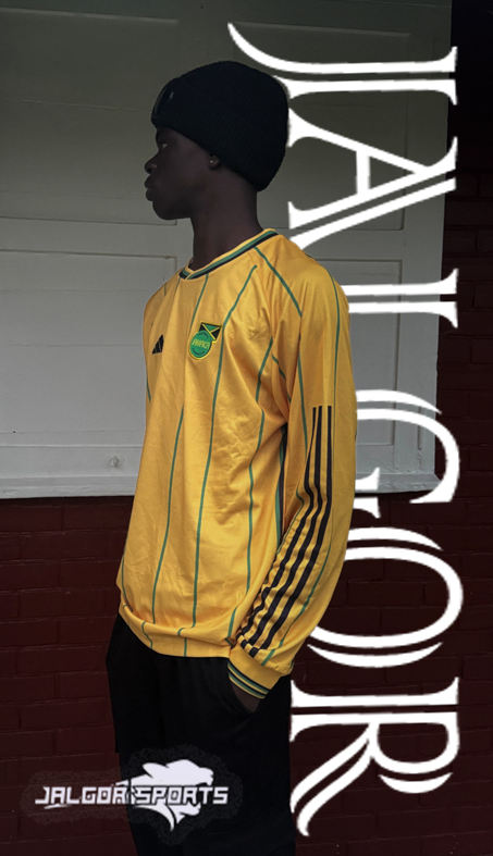 Jamaica 2023/24 Home Soccer Jersey (Fan Version) - Long Sleeve